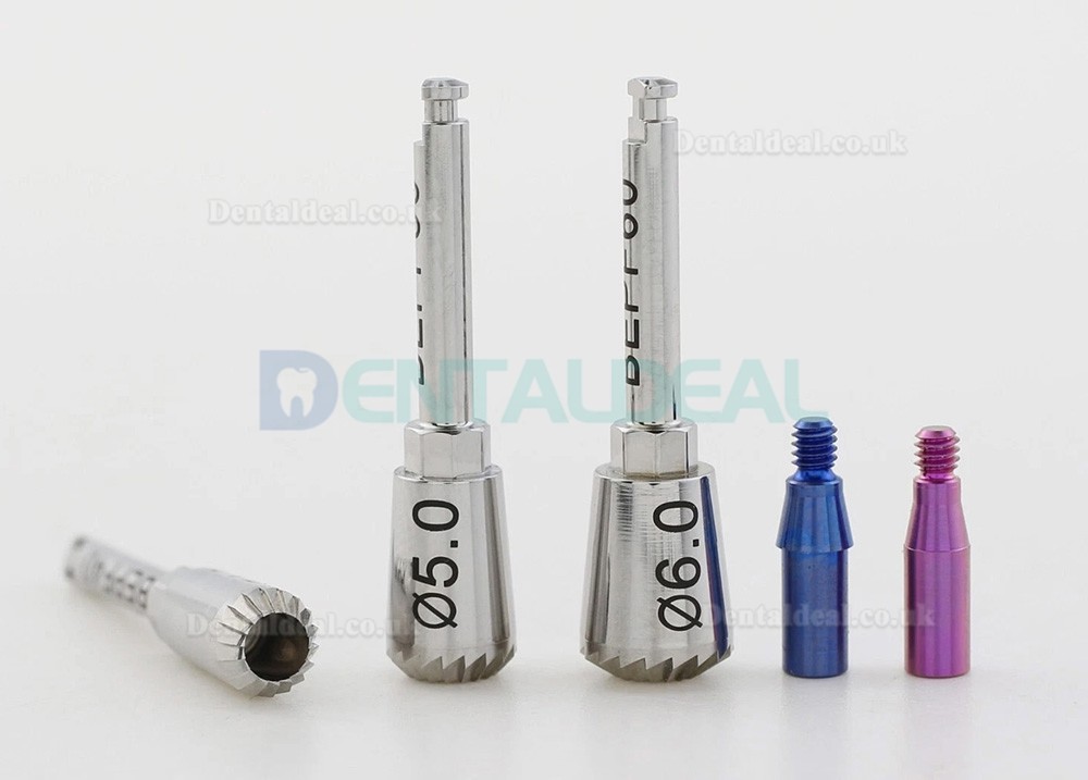 Dental Implant Bone Profiler 4.0 5.0 6.0 & Guide Screw Kit